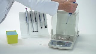 Método gravimétrico para comprobación de micropipetas [upl. by Cerys92]