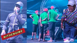 Kulamule uBhanyazile Mbeje ekhala ngesenzo sika Mayoghurt kwi Mbenge Music Festival [upl. by Vanhook134]