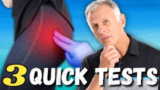 Is Your Sciatic Pain From Your Piriformis 3 Quick Tests To Do [upl. by Algernon936]