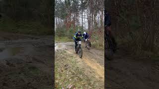 Hel van Kasterlee 🙃 and Crash 🙃 MTB part of 15Krun125Kmtb30Krun 2023 belgium duathlon [upl. by Houston]