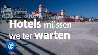 Geschlossen wegen Corona Hotels an der Ostsee warten weiter auf Gäste [upl. by Cacilie618]