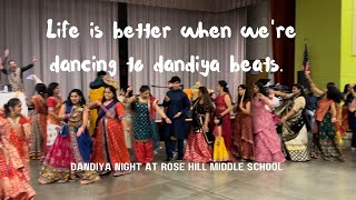 Dandiya Night at Rose Hill   SoulBeyondDoors trend dandiya [upl. by Ellicec]