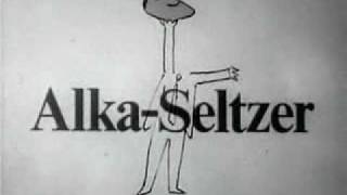 Alka Seltzer The BLAHS Classic TV Commercial 1960 [upl. by Down]