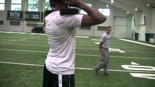 MSU Basketball Strength Training Routine [upl. by Doley34]