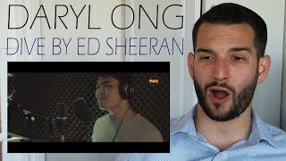 VOCAL COACH reacts to DARYL ONG singing DIVE by ED SHEERAN [upl. by Ileak]