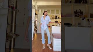 Quick amp easy shirt hacks fashiontips fashionhacks shirtstyling [upl. by Eelanaj]