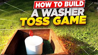 How to Build a Washer Toss Game DIY Easy Woodworking Project [upl. by Cale]