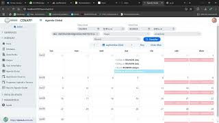 Agendas 7 Consulta de agenda global CENAPP [upl. by Hazard]