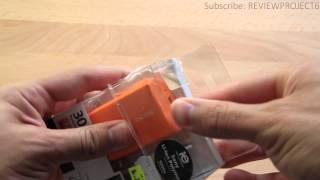 Sony CycleEnergy 3000Mah Power Bank Orange Unboxing amp Overview [upl. by Gough]