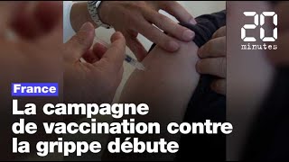 La campagne de vaccination contre la grippe démarre en avance en France [upl. by Lilak]