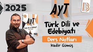 7 AYT Edebiyat  Şiir Bilgisi 2  Kadir GÜMÜŞ  2025 [upl. by Ednarb975]