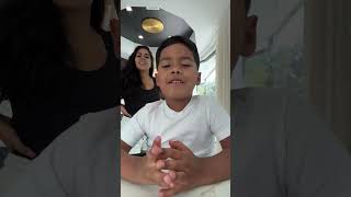 Mom hears son singing this song then does this shorts [upl. by Ehudd449]