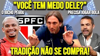 PATADA ENORME DE ZUBELDIA SÃO PAULO SPFC MUDA ESCALAÇÃO E COLETIVA FERVE [upl. by Cornia169]