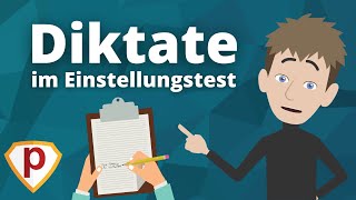 Diktat üben  für die Deutsch Prüfung und Einstellungstest Polizei etc [upl. by Iuqcaj266]