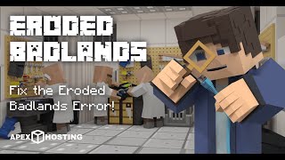 Minecraft Eroded Badlands Error [upl. by Brom]