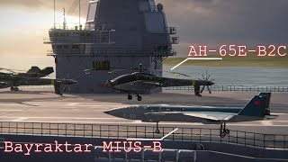 Bayraktar MIUSB amp AH65EB2C  Ace Combat Control  Modern Warships Offline Gameplay [upl. by Andros]