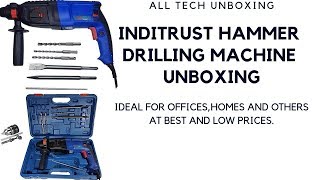 INDITRUST DIVINE POWER HAMMER DRILLING MACHINE I THE AMAZON PRODUCT I [upl. by Kcirdot31]