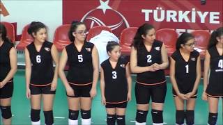 EVRENSEL KOLEJI  MALTEPE ORTAOKULU Yarı Final 1Set Küçük Kızlar Voleybol 170517Ankara [upl. by Sivel]