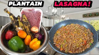 Plantain Lasagna  Best Beginner Lasagna Recipe [upl. by Derdlim246]