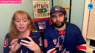 New York Rangers vs Ottawa Senators play by play [upl. by Dhu]