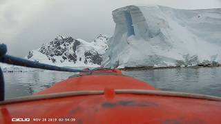 Kayaking Orne Harbour Antarctica [upl. by Rea]