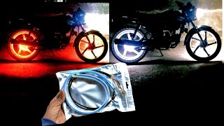 How to install on wheel running light in Bike  DRL [upl. by Derr945]