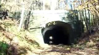 Abandoned Railroad Tunnel Pennsylvania RR Carrs Tunnel Greensburg PA [upl. by Dewees]