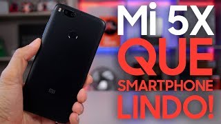 Xiaomi Mi 5X O BONITÃO da XIAOMI  Primeiras Impressões com TESTE de CÂMERAS quotBRquot [upl. by Podvin432]