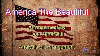 America The Beautiful  Banjo  Don Van Palta Arrangement [upl. by Koh]