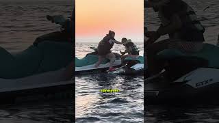 Jet Ski Proposal Gone Wrong 💍😂 [upl. by Aidile]