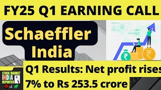 Schaeffler India Q1 FY25 Earnings Conference Call  Comprehensive Analysis amp Highlights schaeffler [upl. by Aggy]