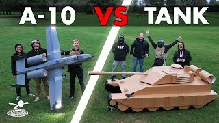 A10 Warthog VS Tank  Epic Airsoft Battle [upl. by Ahsart]