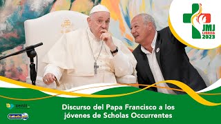 🇵🇹 Discurso del Papa Francisco a los jóvenes de Scholas Occurrentes [upl. by Evette305]