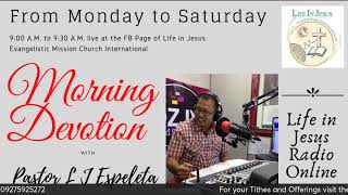 Morning Devotion with Bishop L J Espeleta 1142024 [upl. by Drona]