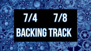 74 78 Backing Track  Progressive Rock  Jam Track [upl. by Cherilynn]