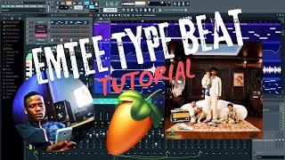 HOW TO MAKE A EMTEE TYPE BEAT FL STUDIO TUTORIAL 2024 [upl. by Eldridge]