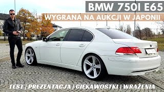 2006 BMW 750i e65  Niemiecki flagowiec z Japonii [upl. by Enileqcaj205]