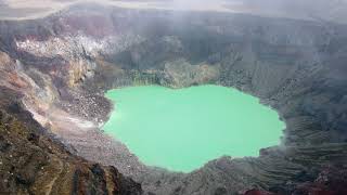 Santa Ana Volcano Drone View  Ilamatepec Volcano El Salvador Drone [upl. by Noir]