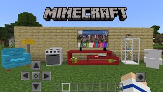 Como ter MÓVEIS REALISTAS no seu Minecraft pe [upl. by Anders236]