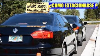 COMO ESTACIONAR ENTRE DOS CARROS PARQUEO EN EL LATERAL DE LA CALLE [upl. by Eirollam]