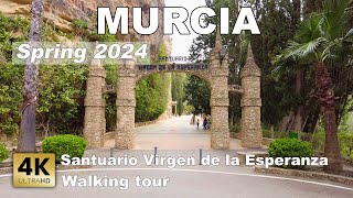 Santuario Virgen de la Esperanza  Murcia Calasparra Spain  Walking tour 4k 60 fps [upl. by Marjorie631]