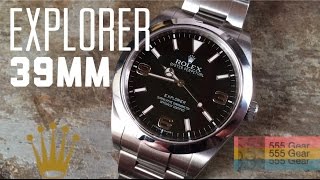 Review Rolex Explorer 39mm Ref 214270 quotAs Great as Its Forefathersquot [upl. by Asirehc]