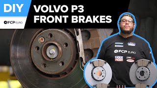 Volvo XC60 Front Brake Pad amp Rotor Replacement DIY 20102016 Volvo P3 XC60 [upl. by Barling]