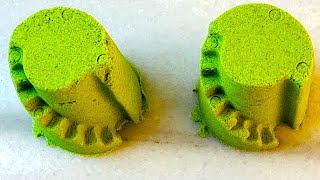 Very Satisfying and Relaxing Kinetic Sand ASMR drop and squish [upl. by Jaco]