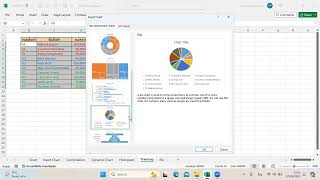 สร้างกราฟ Treemap เพื่อดูข้อมูลแบบแยกตามกลุ่มข้อมูล excel chart [upl. by Ameerahs]