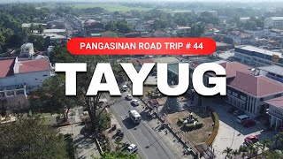 TAYUG Pangasinan Road Trip No 44 Driving Tour Aerial View [upl. by Teddi]