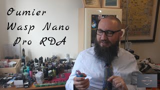 Oumier Wasp Nano Pro RDA Review [upl. by Crim]