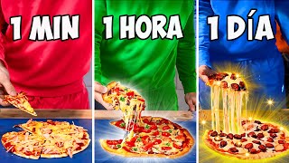 1 minuto vs 1 hora vs 1 día Pizza por VANZAI [upl. by Cave451]