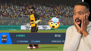 Slow inning by KMendis🤯😂😂 Match 03 Part 01 Ahad Gaming Yt [upl. by Ahsets]