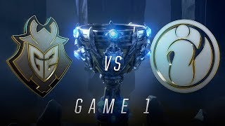 G2 vs IG  Semifinal Game 1  World Championship  G2 Esports vs Invictus Gaming 2018 [upl. by Zaccaria]